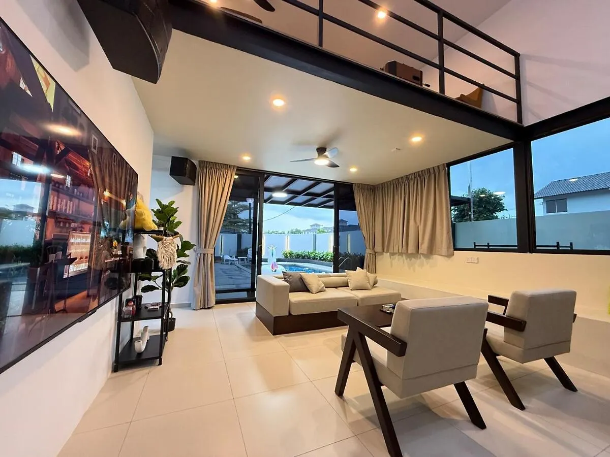 Nibong Pool Villa By Cactus Homestay Johor Bahru Malaysia