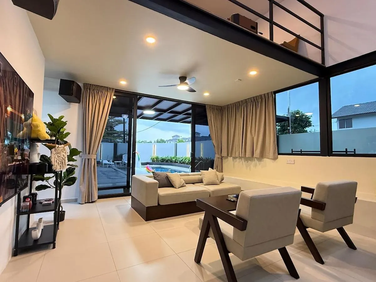 Nibong Pool Villa By Cactus Homestay Johor Bahru
