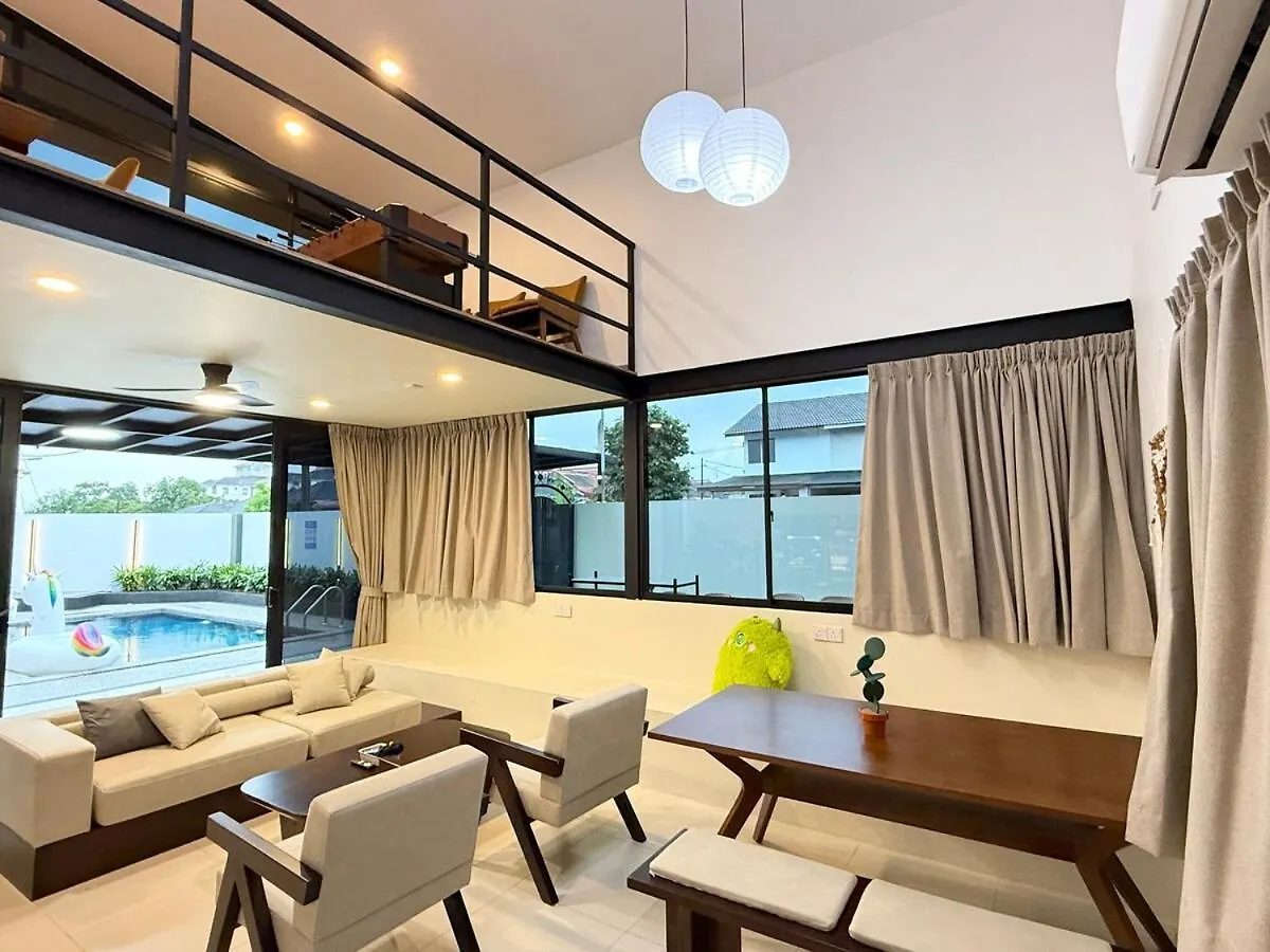 Nibong Pool Villa By Cactus Homestay Johor Bahru 0*,