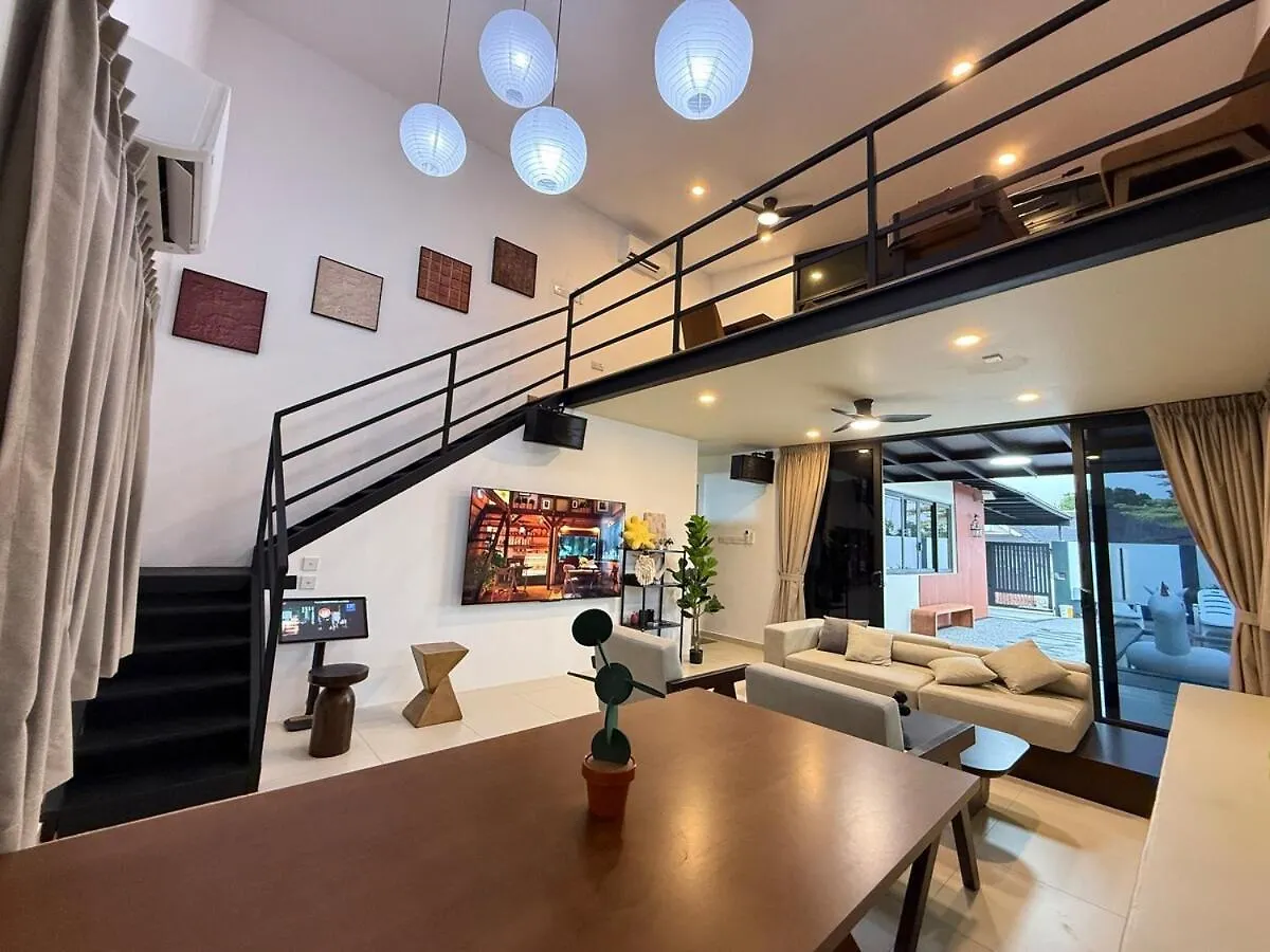 ג'והור בהרו Nibong Pool Villa By Cactus Homestay מלזיה