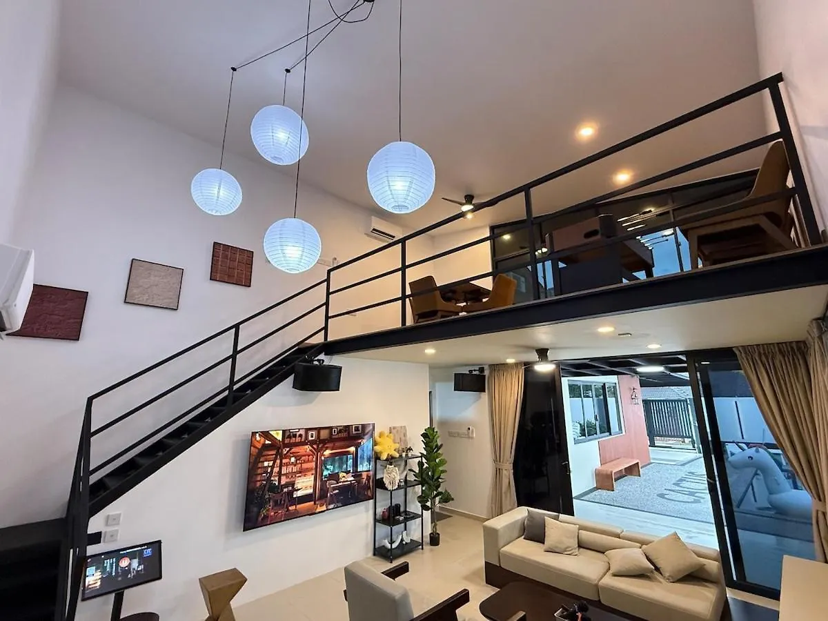 ג'והור בהרו Nibong Pool Villa By Cactus Homestay