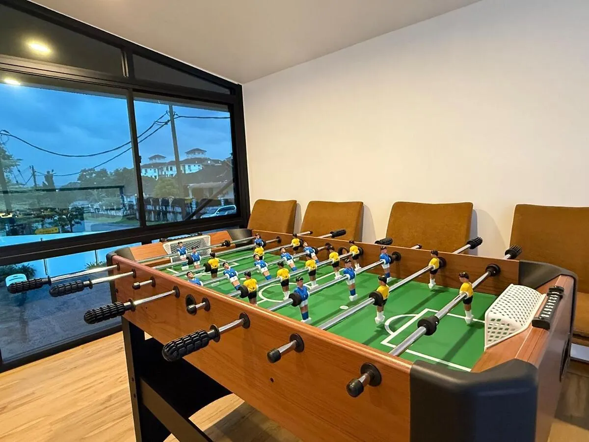 ג'והור בהרו Nibong Pool Villa By Cactus Homestay מלזיה