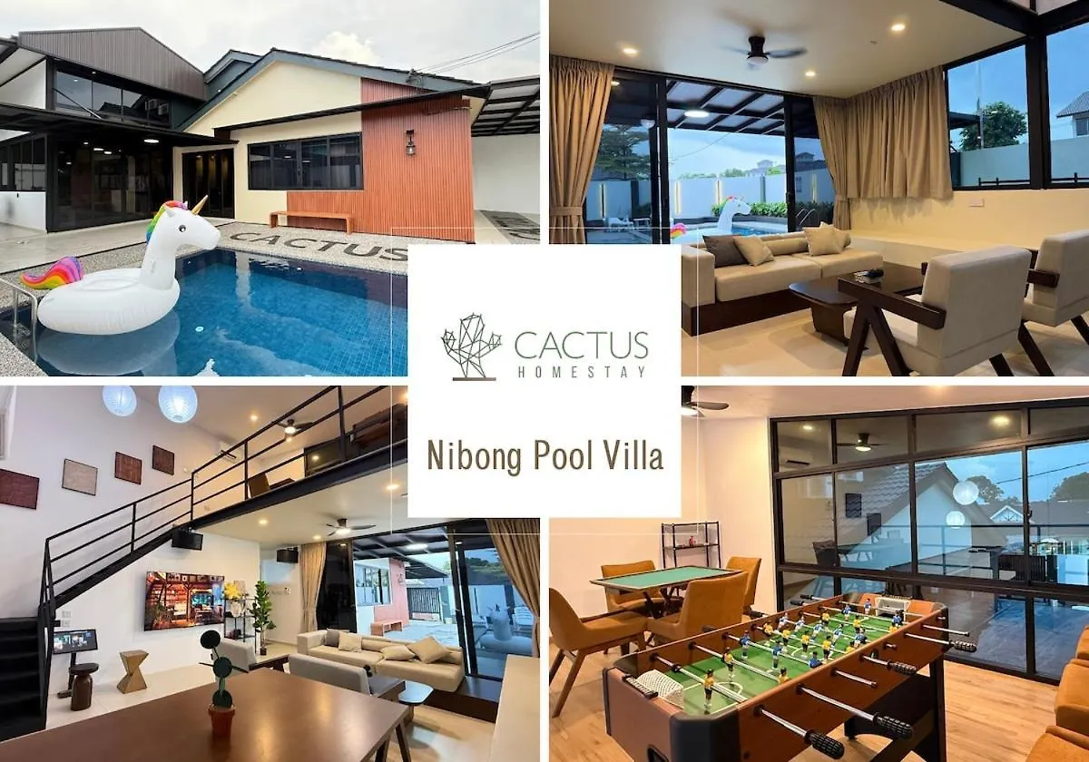 Nibong Pool Villa By Cactus Homestay location